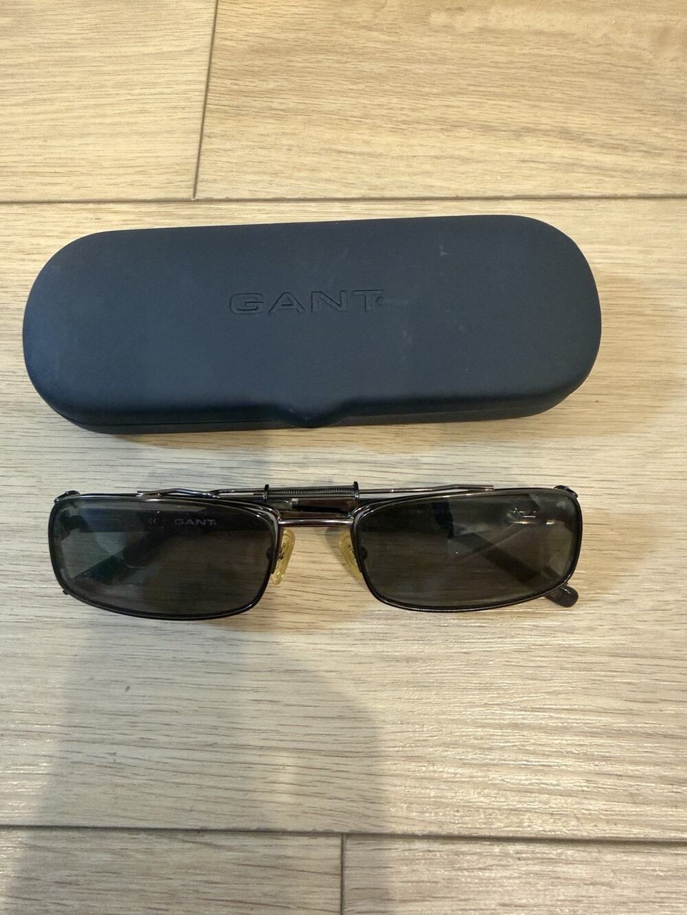 Gant Eyeglasses Mens Gunmetal G Helmsly CGUN Rectangle 54-18-135